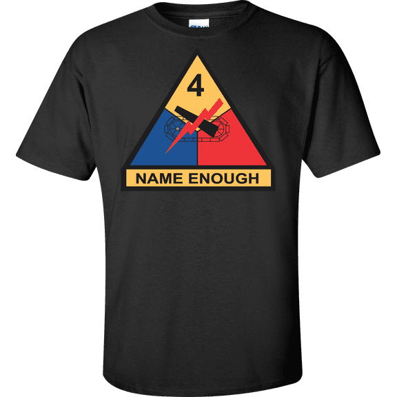 U.S. Army 4th Armored Division T-shirt