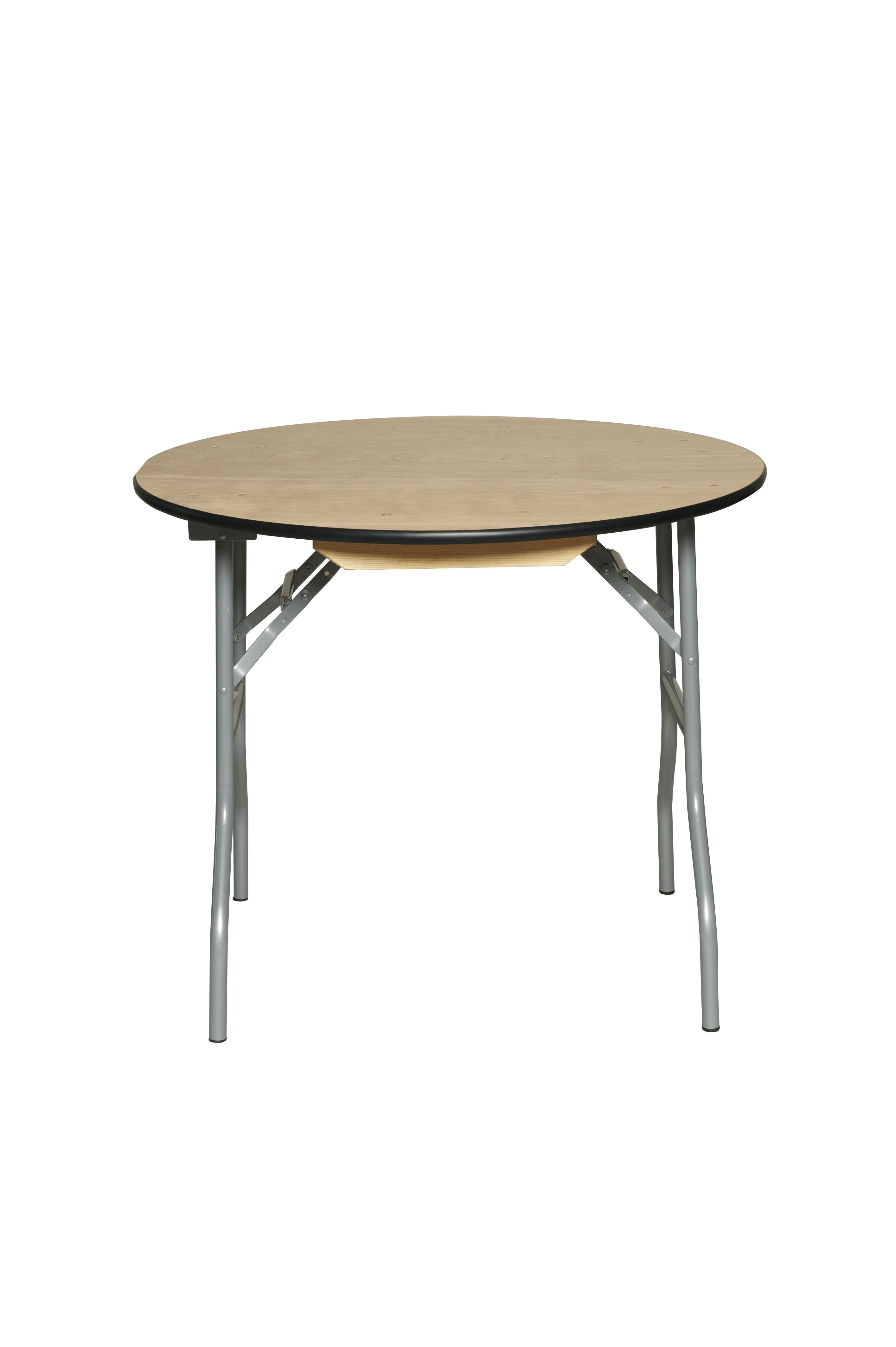 Table - 30" WFT Series Russian Birch Wood Round - Rubber Edge