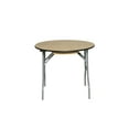 thumbnail image 2 of Table - 30" WFT Series Russian Birch Wood Round - Rubber Edge, 2 of 2
