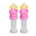 thumbnail image 5 of 2 Uds Botella De Agua Tapa Giratoria Botella De Repuesto Válvula De Mordida con Pajita ABS Antiasfixia Botella De Agua Portátil A Prueba De Polvo Sombrero para Botella Deportiva, 5 of 5