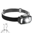 thumbnail image 2 of Ángulo de faro del ABS Ajustable Impermeable Multi-MODE XPE SMD 175LM Faro de la luz delicadura interior Outdoor Viajar Noche Linterna de trabajo Inevent OD003456-00B, 2 of 6