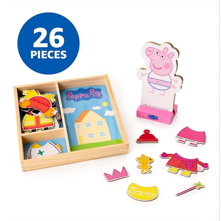 Peppa pig best sale wooden blocks