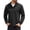 Black, variant on COOFANDY Mens Quarter Zip Pullover Quilted Sweatshirt Knit Long Sleeve Mock Neck Sweater Polo with Pocket