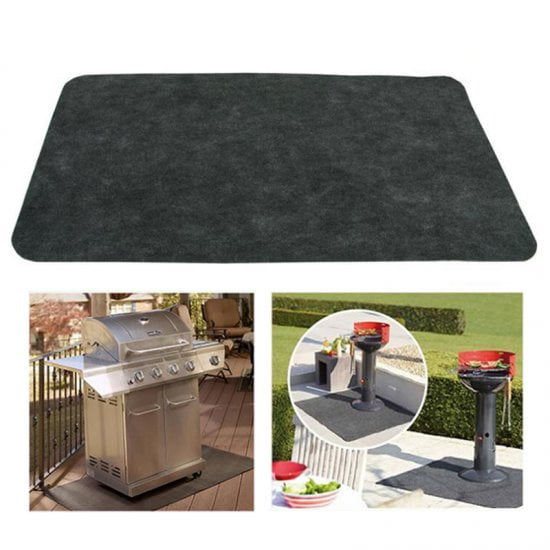 NonStick BBQ Grill Mat Barbecue Grill Splatter Mat Liners Fireproof