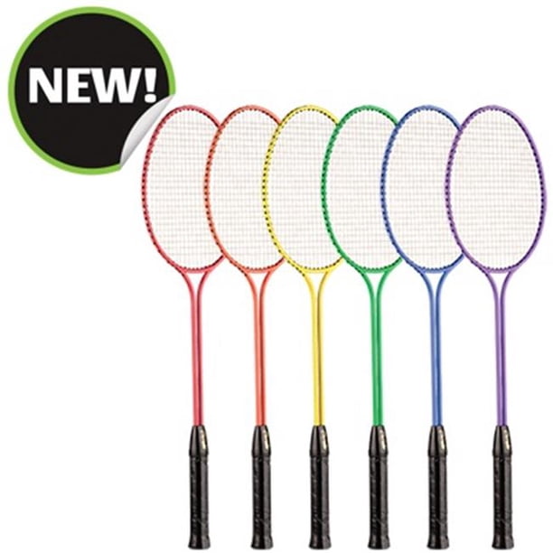 Champion Sports BR30SET 26 x 8 x 1 in. All Steel Frame Badminton Racket ...
