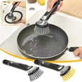 thumbnail image 4 of AZXY Scrub Brush with Handle,Kitchen Brushes for Dishwashing,Scrub Brushes for Cleaning Dishes,Cleaning Brushes for Household Use, 4 of 5