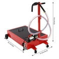 thumbnail image 6 of Heavy-Duty 75L Oil Drain Pan with 120W Pump, Large Wheels for Easy Mobility, Efficient Fluid Drainage, 0-145° Adjustable Handle for Convenience, 6 of 8