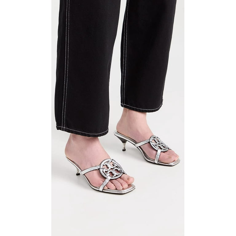 【送料&関税込】Tory Burch Miller Geo BombA¨ PavA¨ Sandals Tory Burch Footwear Geo Bombe Miller Low Heel Sandal 55Mm