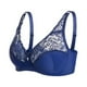thumbnail image 1 of Gibobby Tangas de mujer sexy para sexo Día de San Valentín Bralette inalámbrico convertible de encaje cómodo para mujer Bralettes de encaje para mujer con correas y almoh(Azul, 80C), 1 of 3
