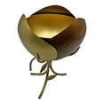 thumbnail image 2 of 9.5" Decorative Wood Rose Gold Bowl, 2 of 9