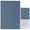 Haze blue, variant on Closet Curtain with Hooks, Pleated Doorway Curtains for Kitchen Laundry Door, Accordion Style Folding Room Divider Window Blinds for Office Bathroom