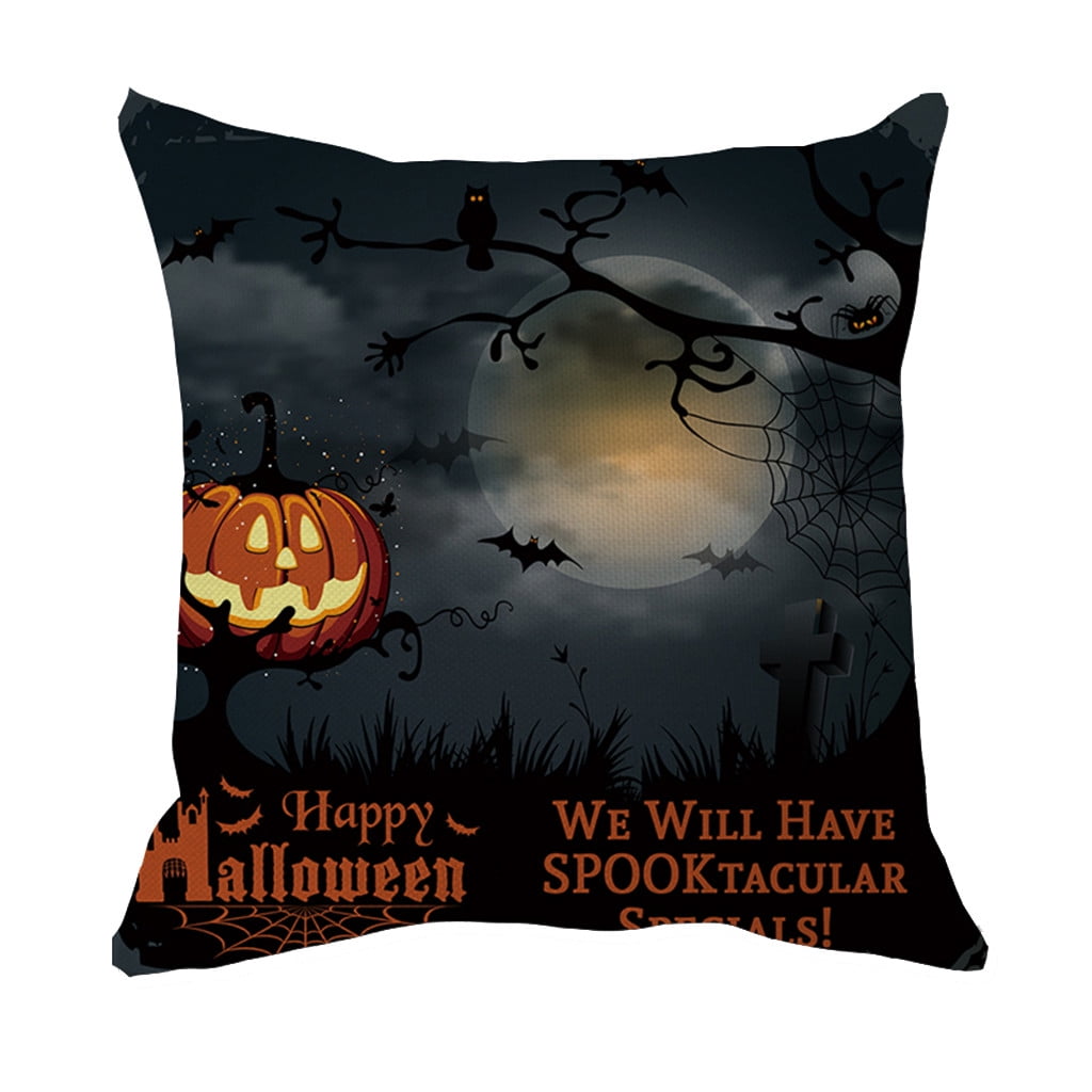Yaman Decorative Christmas Pillows Halloween Decorative Throw Pillow