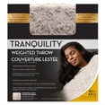 thumbnail image 1 of Tranquility Plush Top Weighted Blanket with Washable Cover 10lbs for adults, 1 of 4