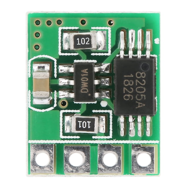 Batterie Lithium 3A Li-Ion avec Carte de Courant de Surcharge, Adaptée pour Batterie 3.7V Ou 4.2V