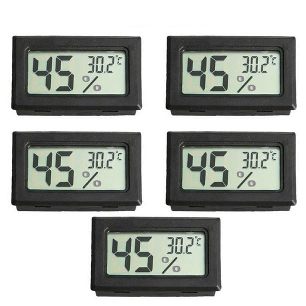 5pcs Mini Digital Hygrometer Humidity Gauge Humidity Meter Wireless