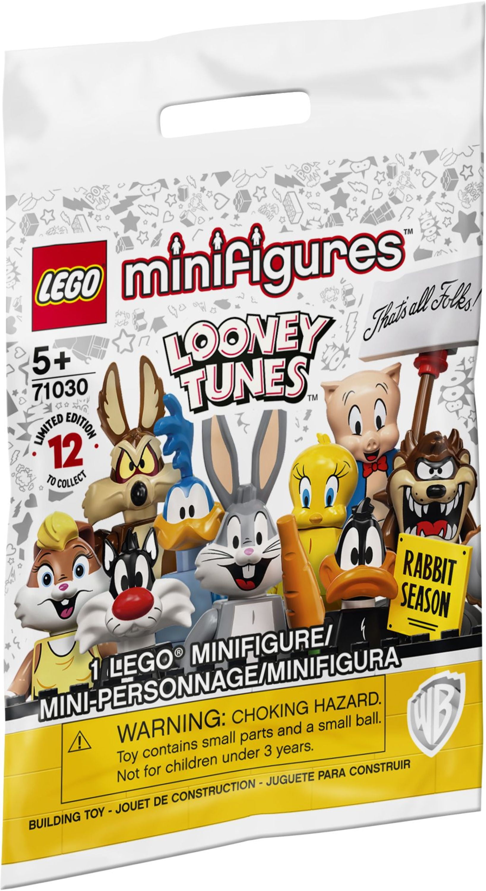FIGURINE MINIFIGURE LEGO SERIE LOONEY TUNES 71030 N°8 SPEEDY GONZALES 