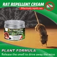 thumbnail image 7 of Rat Repellent Cream for Garden and Home Use Plant Extract Formula Non Toxic Rodent Deterrent with Essential Oils for Outdoor Indoor Protection 120g Jar, 7 of 7