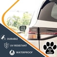 thumbnail image 5 of Magnet Me Up Dogs on Board Pawprint Magnet Decal, 5 Inch, Vinyl Automotive Magnet, 5 of 7