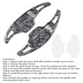 thumbnail image 4 of Steering Wheel Paddle Shifter Extensions Covers For Chevy Camaro 12-15, 4 of 12