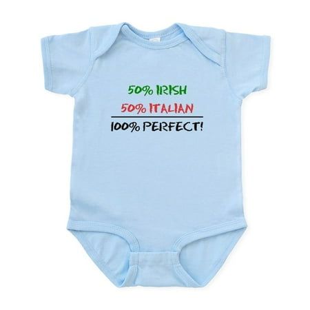 

CafePress - Half Irish Half Italian Infant Bodysuit - Baby Light Bodysuit Size Newborn - 24 Months