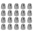 thumbnail image 1 of M6 Thread Dia Dome Head 304 Stainless Steel Cap Acorn Hex Nuts 20Pcs, 1 of 8