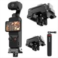thumbnail image 3 of Conector Adaptador de Montaje con Trípode 1/4 Gimbal Soporte de Liberación Rápida para Cámara Base de Carga para Cámara para 3, 3 of 5