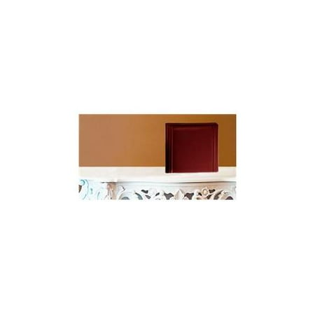 Leather Album Designs CM26031010620B Matted 10X10 Burgandy Faux Leather 20 Pg - 40 Side Album