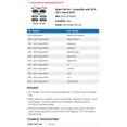 thumbnail image 2 of Brake Pad Set - Compatible with 2019 - 2021 Toyota RAV4 2020, 2 of 2