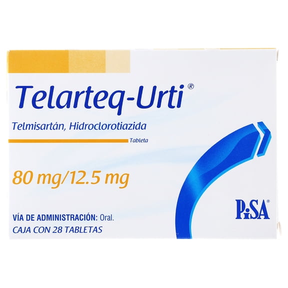 Telarteq Urti 80 12.5 Mg 28 Tab