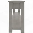 thumbnail image 4 of Table Rustique en Bois Massif avec Grand Rangement - 63"Lx14"Lx30"H, 4 of 18