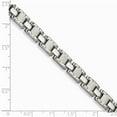 thumbnail image 2 of Stainless Steel Brushed and Satin Bracelet - 8.75 Inch - Measures 10mm Wide, 2 of 2