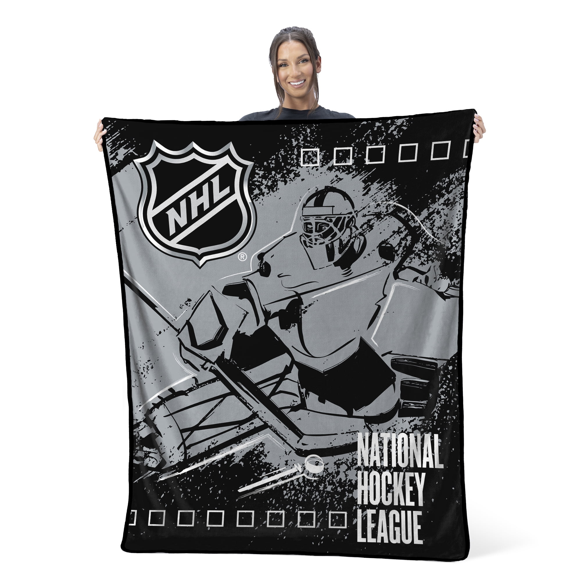 NHL Puck Stop Silk Touch Throw 46x60