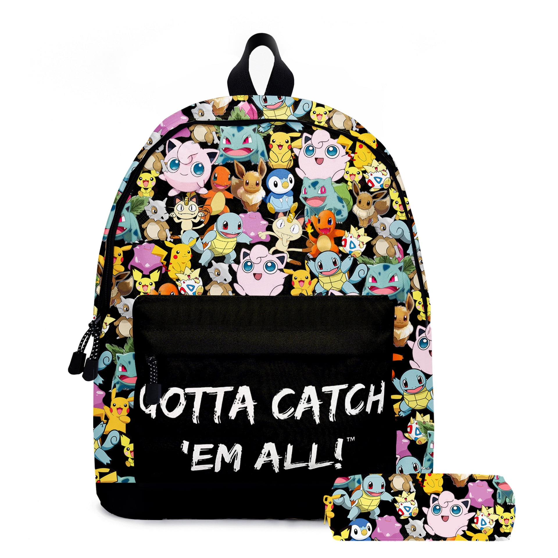 Girls Emoji Backpack 11" Handbag Travel Bag w/ FREE Clip-On Purse 