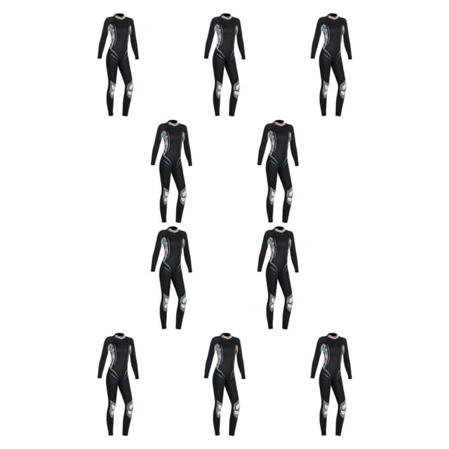 Sonducket Traje de neopreno femenino para surf y esnórquel, traje de baño cálido y resistente al sol para surf y esnórquel, chaqueta térmica METRO 10piezas