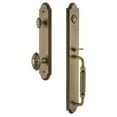 thumbnail image 5 of Grandeur Arcfgrgvc_Eset_238 Arc Solid Brass Rose Keyed Entry Single Cylinder Full Plate, 5 of 5
