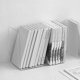 thumbnail image 3 of Clear Acrylic Bookends, 1 Pair Children's Bookends, Scratch-Resistant Design Bookends, for Offices, Schools., 3 of 5