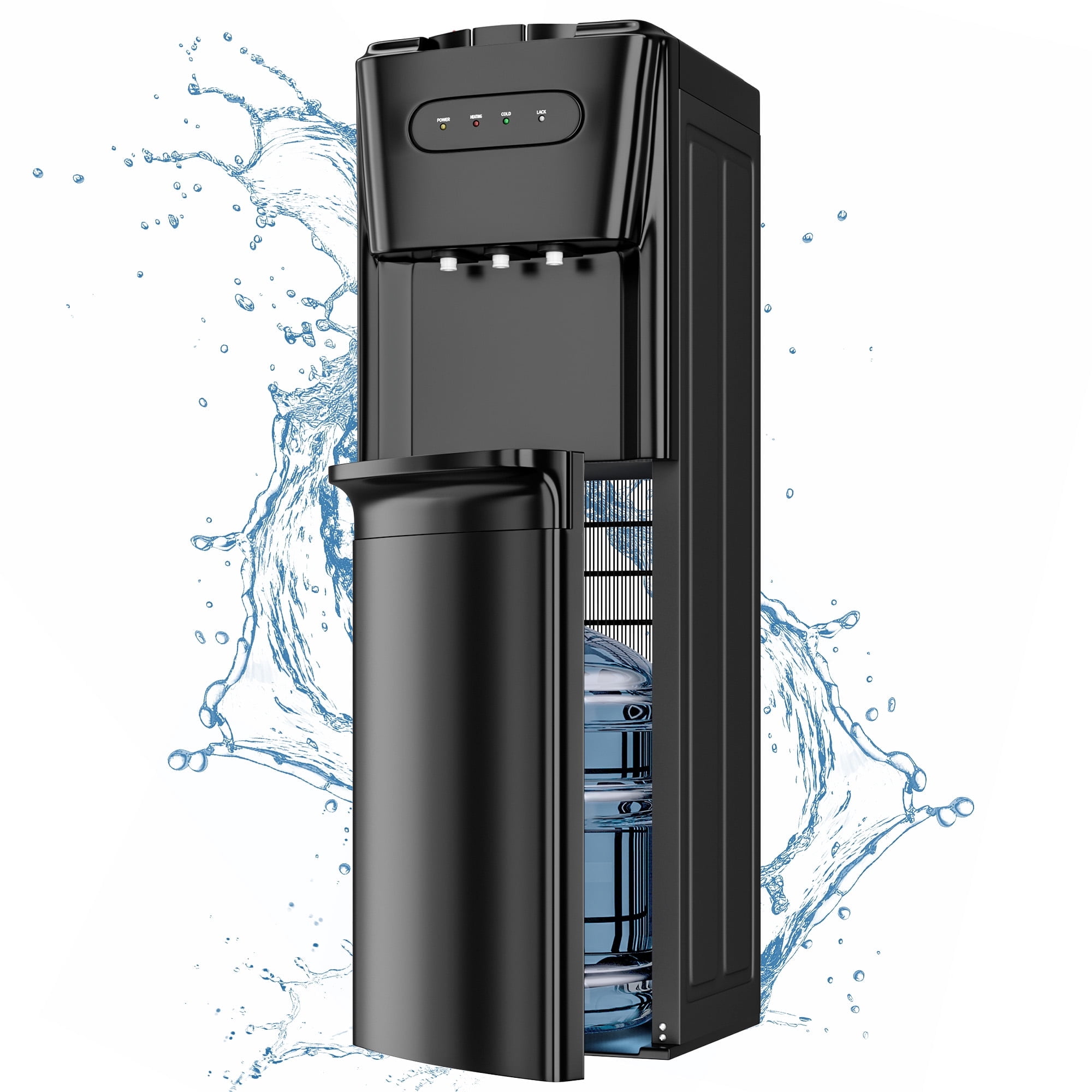 Genuine Joe, GJO22552, 20L Cabinet Freestanding Water Cooler, 1 