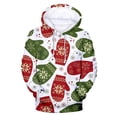 thumbnail image 2 of Sudaderas con capucha navideñas con estampado 3D de calavera para hombre y mujer, ropa de calle, sudaderas de moda, Sudadera con capucha de gran tamaño, jerséis para niños, chándales, 2 of 3