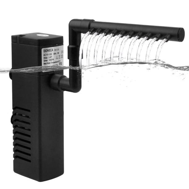 Filtro de acuario DOMICA interno de 380 l/h para tanque de 20 a 60 litros