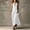 White, variant on Asgosdo Women Summer Dresses Halter Sleeveless Solid Color Slim Fit Flowy Trendy Vacation Maxi Dress