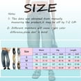 thumbnail image 7 of Cropped Barrel Jeans Womens Mid Rise Wide Leg Baggy Jeans Loose Ankle Denim Pants with Pockets Trendy Casual Y2K Pants, 7 of 7