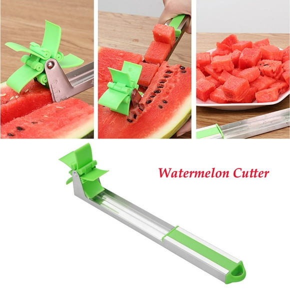 Windmill Shape Watermelon Cutter Stainless Steel Slicer for Cutting Watermelon Effortless