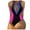 Black, variant on Womens Tummy Control Swimsuits 1 Piece Bathing Suits for Women Women's Plunging V Neck Bathing Suit Sexy High Cut Swimsuits