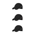 thumbnail image 3 of VONKY Wide Application Baseball Hat Fashionable Adjustable Fit Gifts Baseball Bump Caps Safety Bump Cap black 3Set, 3 of 6