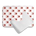 thumbnail image 6 of Yiaed Spiders Insects Print Bathroom Mat Set 2 Pieces Mat Anti-Skid Pad Ultra Soft and Absorbent Bathroom Bath Mat Contour Bath Rugs for Toilet Base, 6 of 6