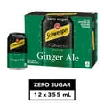 thumbnail image 1 of Schweppes Ginger Ale Zéro Sucre, 12 x 355 mL, canettes, 1 of 7