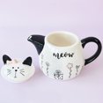 thumbnail image 4 of Ceramic Teapot Cartoon Decorative Cat Shape Tea Kettle Portable Small Ceramic Teapot, 4 of 5