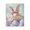 Sleeping Easter Bunny Eggs, variant on Stupell Industries Traditional White Easter Bunny in Wildflowers Black Framed Print Under Glass, 13 x 16, by The Prints Vibe