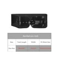 thumbnail image 4 of INSPIRE CHIC Women's Clear Waist Belts for Dresses Wide Transparent belts Round Buckle Black, 4 of 5