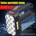 thumbnail image 3 of CNKOO 11LED Solar Flashlight Portable LED Searchlight with COB Sidelight Solar / USB Rechargeable High Lumens 3 Modes Spotlight Waterproof Torch Light for Fishing Camping Emergency Outdoo, 3 of 12
